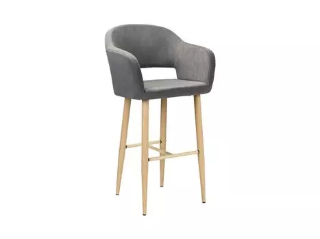 Стул барный Одар-1 Velvet Grey