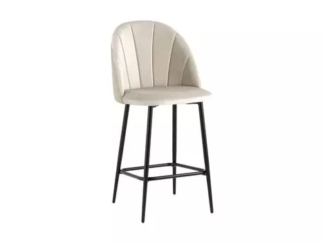 Стул полубарный Бартон Velvet Beige