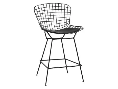 Стул полубарный Бертоя Black