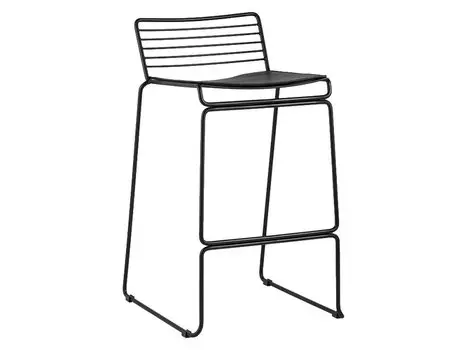 Стул полубарный Данни Black