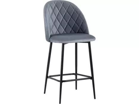Стул полубарный Марсель Velvet Grey