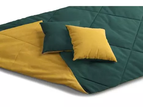 Топпер для дивана Сони-1 Happy Yellow-Emerald