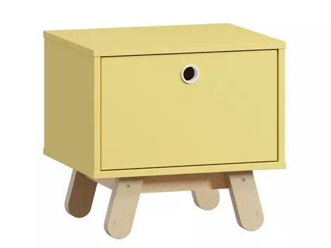 Тумба прикроватная Анджи Mustard