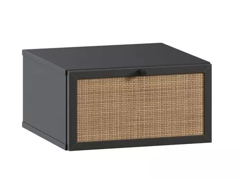 Тумба прикроватная подвесная Бронте-3 Dark