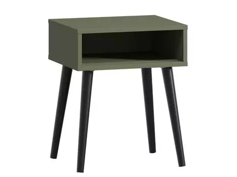 Тумба прикроватная Ивейн-1 Open Olive Black