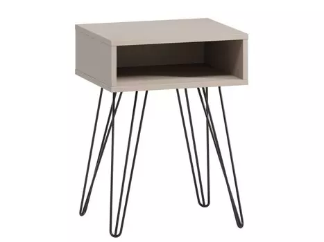 Тумба прикроватная Ивейн-4 Iron Open Latte