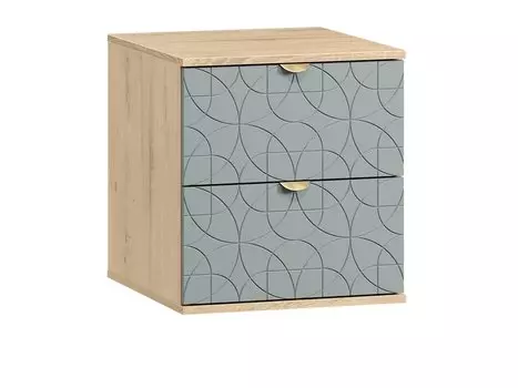 Тумба прикроватная Монблан-1 Lunge Mentol