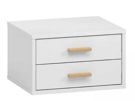 Тумба прикроватная подвесная Ивейн-9 White Double