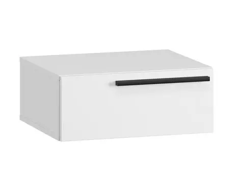 Тумба прикроватная подвесная Кимбол-2 Whitе