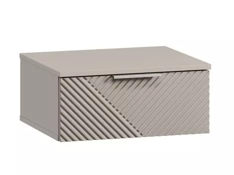 Тумба прикроватная подвесная Шелтон-1 Latte