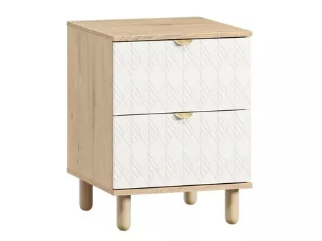 Тумба прикроватная Теджонс Leaf Milk