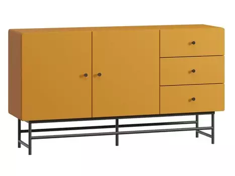 Тумба Шелби-1 Yellow