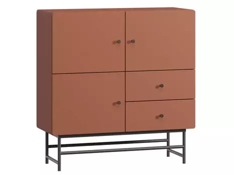 Тумба Шелби-2 Terracotta