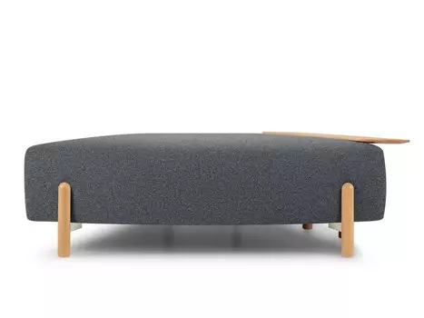 Угловое кресло Альди-6 Textile Grafit