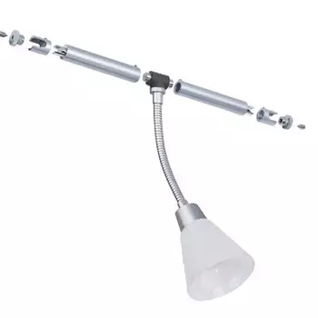 94025 Cветильник для струнной системы Curcuma 1x35W GU4 12V хром матовый Paulmann Paulmann 94025