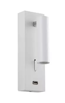 Бра Crystal Lux CLT 210W USB WH