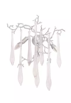 Бра Crystal Lux REINA AP3 SILVER PATINA