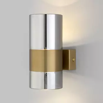 Бра Eurosvet 40021/1 LED латунь/дымчатый