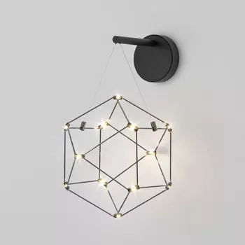 Бра Eurosvet 90310/1 черный жемчуг