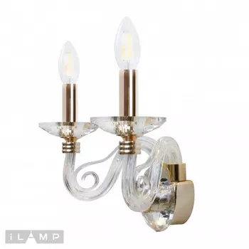 Бра iLamp W2328-2 GD