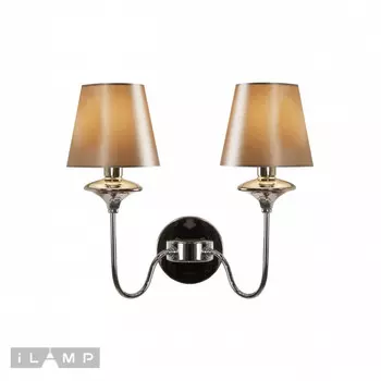 Бра iLamp W2406-2 Nickel