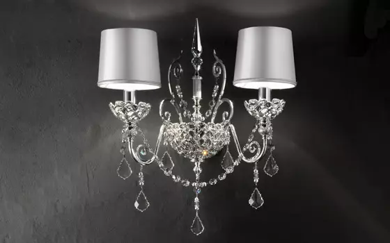Бра Masiero Silver Imperial / A2 SWAROVSKI