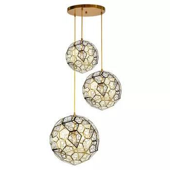 Каскадная люстра AM Group AM8210-3P GAB