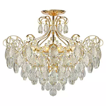 Каскадная люстра AM Group MONICA KRISTAL PL6