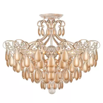 Каскадная люстра AM Group MONICA PL6 GOLD