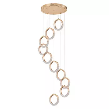 Каскадная люстра ARTE Lamp A7777SP-10GO