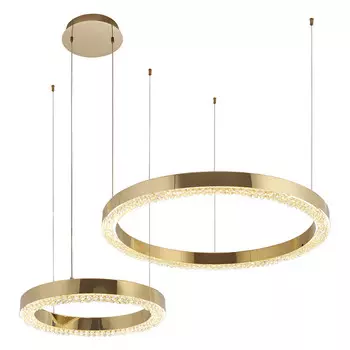 Каскадная люстра Crystal Lux SATURN SP90W LED GOLD