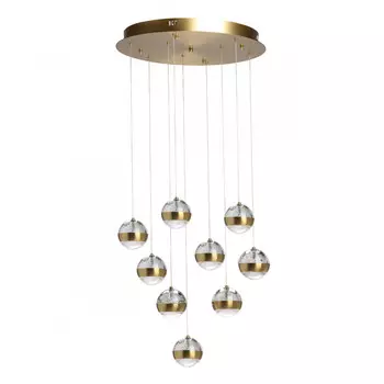 Каскадная люстра DeMarkt 730010809