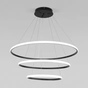 Каскадная люстра Eurosvet 90264/3 черный