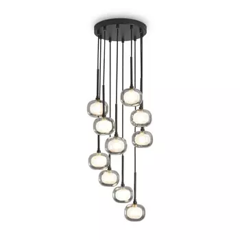 Каскадная люстра Freya FR5435PL-10B