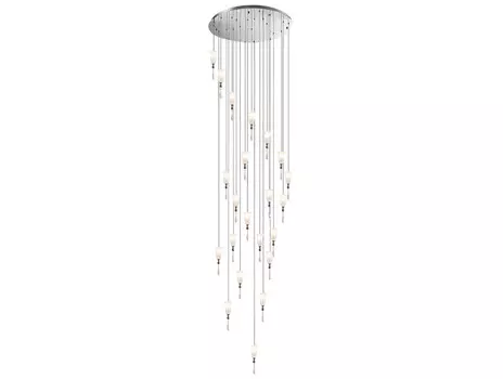 Каскадная люстра Newport 4812+10/S chrome