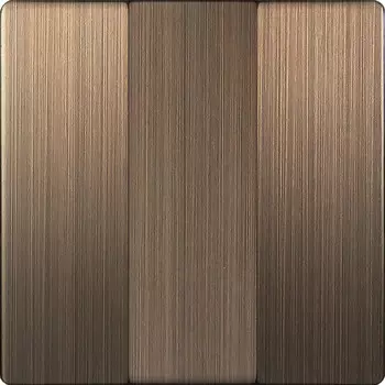 Клавиша Werkel WL12-SW-3G-CP (бронзовый)