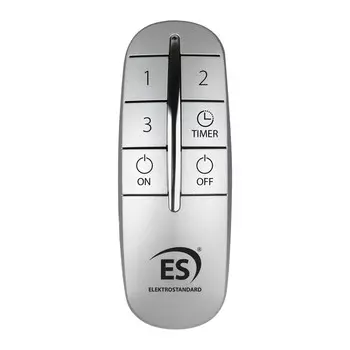Пульт управления для электроустановки Elektrostandard Пульт управления Y10 Серебро (3 канала)