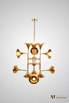 Люстра на штанге AM Group AM259-12