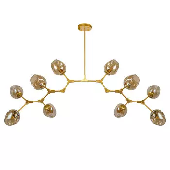 Люстра на штанге AM Group LOFT-10 GL