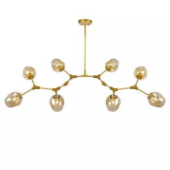 Люстра на штанге AM Group LOFT-8 GL