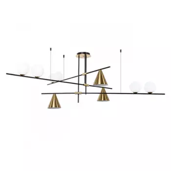 Люстра на штанге ARTE Lamp A7029PL-9BK