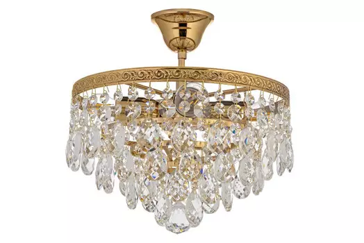 Люстра на штанге Arti Lampadari Castellana E 1.3.30.608 G