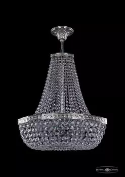 Люстра на штанге Bohemia Ivele Crystal 19113/H2/45IV Ni
