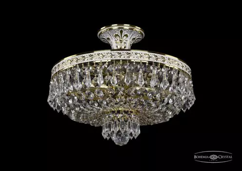 Люстра на штанге Bohemia Ivele Crystal 19271/35IV GW
