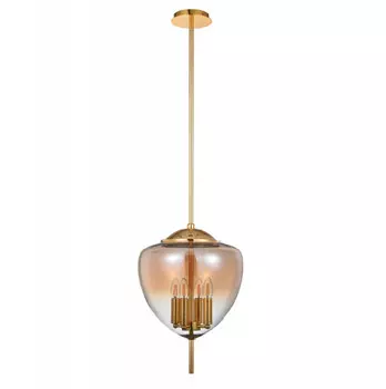 Люстра на штанге Crystal Lux MILAGRO SP4 A GOLD