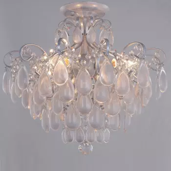 Каскадная люстра Crystal Lux SEVILIA PL4 SILVER