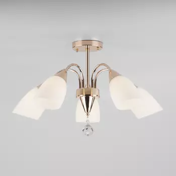 Люстра на штанге Eurosvet 30149/5 золото