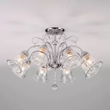 Люстра на штанге Eurosvet 30157/8 хром