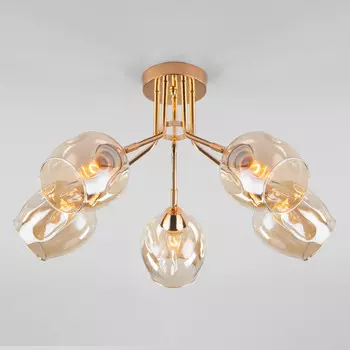 Люстра на штанге Eurosvet 30164/5 золото