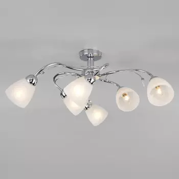 Люстра на штанге Eurosvet 30169/6 хром